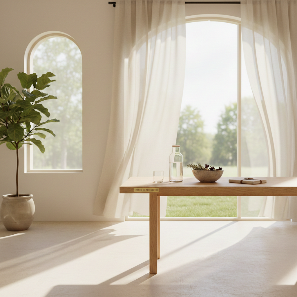 Ayurveda Workshop – ruhige Atmosphäre, Naturmaterialien