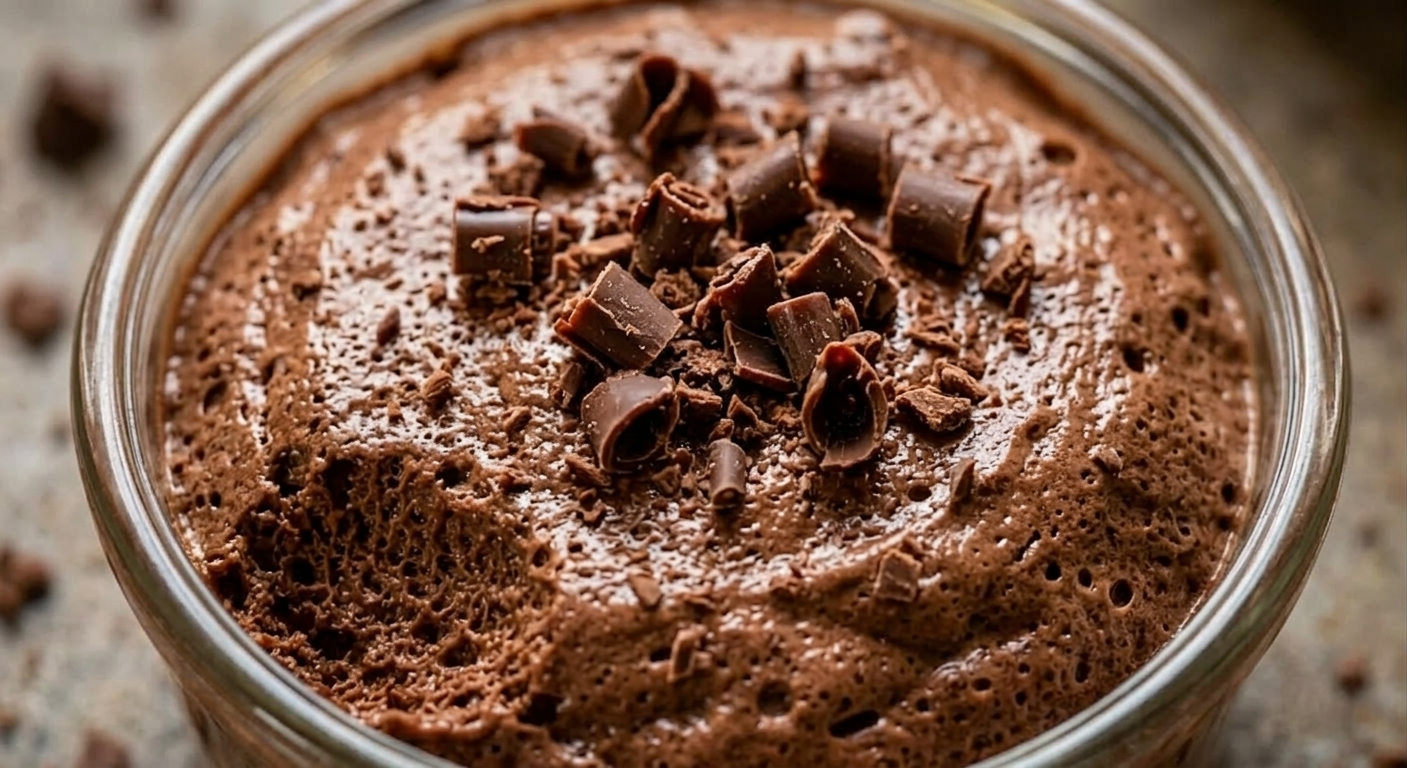 Gesunde vegane Schokomousse mit Datteln – Ayurveda Dessert ohne Zucker